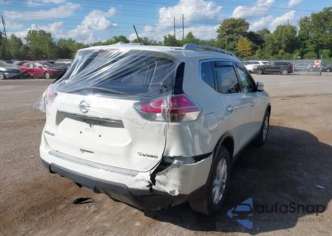 2016 Nissan Rogue Sv from USA, damaged, VIN 5N1AT2MV8GC913834